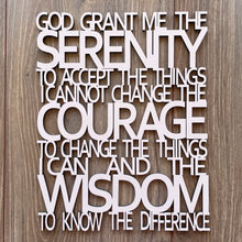 Load image into Gallery viewer, Serenity Prayer…Medium