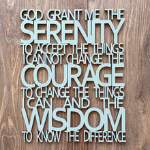 Load image into Gallery viewer, Serenity Prayer…Medium
