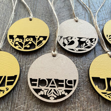 Load image into Gallery viewer, Gift Tags..Love, Peace, Joy