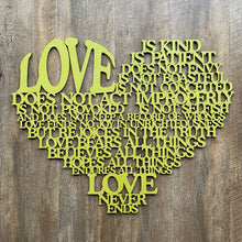 Load image into Gallery viewer, "Love is..." Large Laser Cut Sign