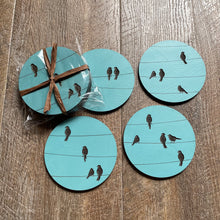 Load image into Gallery viewer, Coasters - Birds on Wire