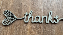 Load image into Gallery viewer, Heart Words…Thanks
