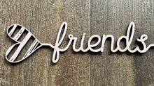 Load image into Gallery viewer, Heart Words…Friends