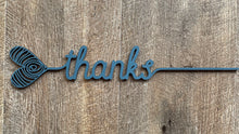 Load image into Gallery viewer, Heart Words…Thanks