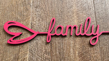 Load image into Gallery viewer, Heart Words…Family