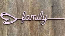 Load image into Gallery viewer, Heart Words…Family