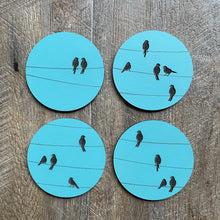 Load image into Gallery viewer, Coasters - Birds on Wire