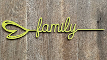 Load image into Gallery viewer, Heart Words…Family