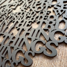 Load image into Gallery viewer, "Love is..." Large Laser Cut Sign