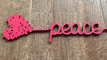 Load image into Gallery viewer, Heart Words…Peace