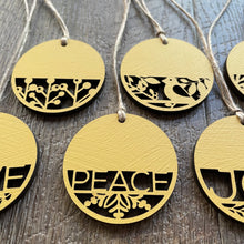 Load image into Gallery viewer, Gift Tags..Love, Peace, Joy