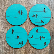 Load image into Gallery viewer, Coasters - Birds on Wire
