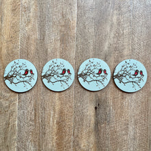 Load image into Gallery viewer, Coasters - Lovebirds
