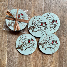Load image into Gallery viewer, Coasters - Lovebirds
