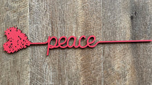 Load image into Gallery viewer, Heart Words…Peace

