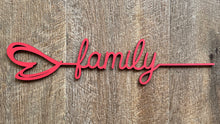 Load image into Gallery viewer, Heart Words…Family
