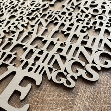 Load image into Gallery viewer, &quot;Love is...&quot; Large Laser Cut Sign
