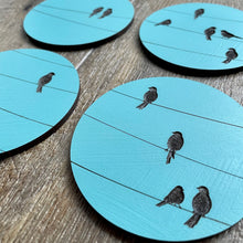 Load image into Gallery viewer, Coasters - Birds on Wire
